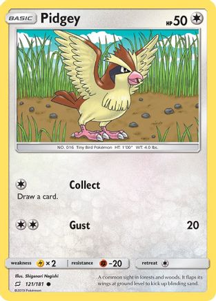 Pidgey (121) (121) - SM  Team Up