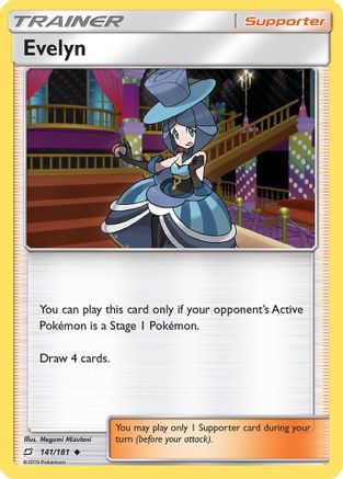 Evelyn (141/181) [Sun & Moon: Team Up] | Silver Goblin