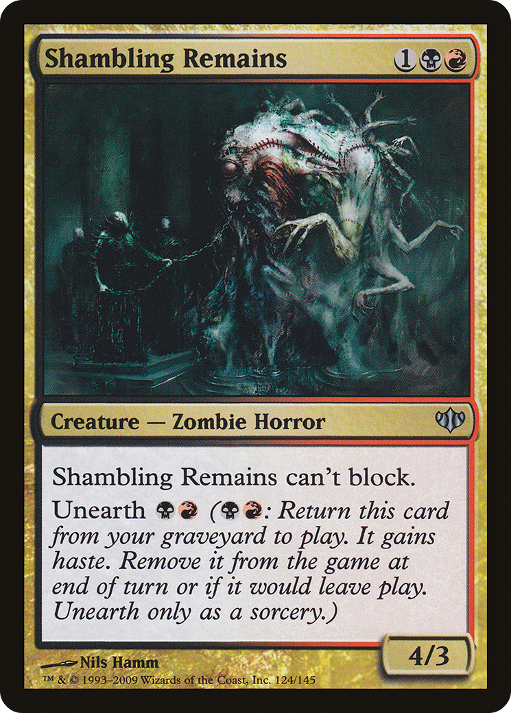Shambling Remains (124) - Conflux