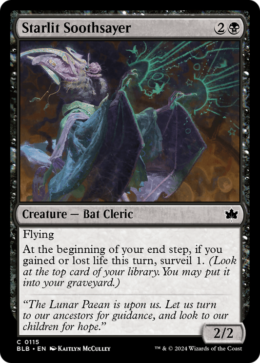 Starlit Soothsayer [Bloomburrow] Foil