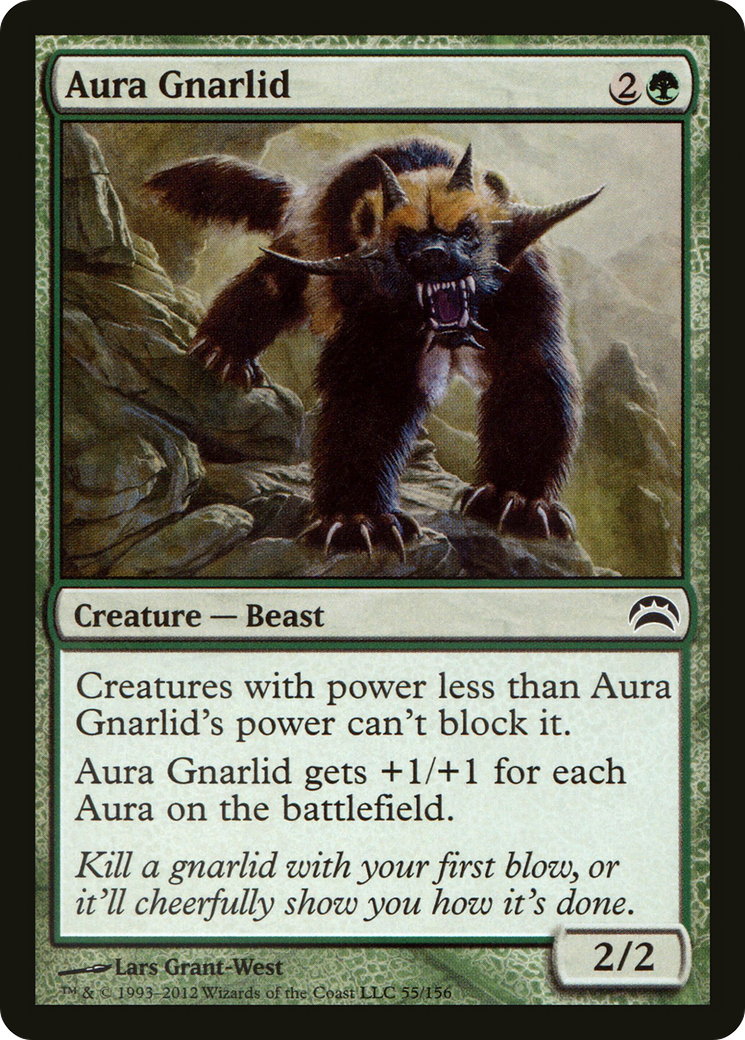 Aura Gnarlid (055) - Planechase 2012