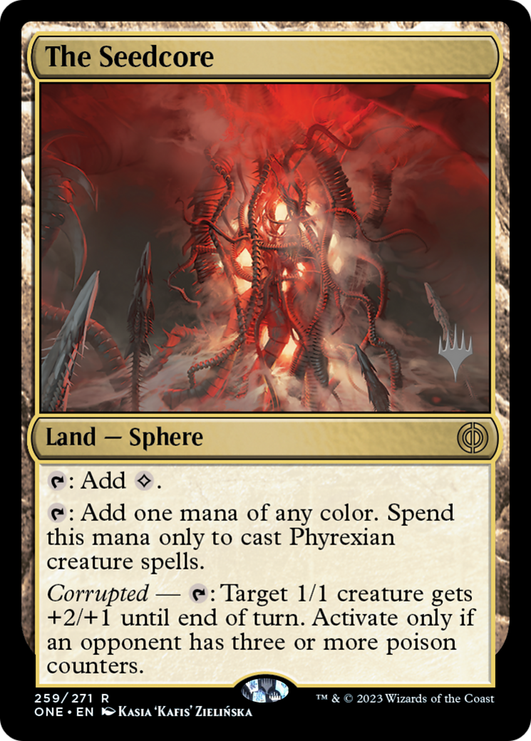 The Seedcore (259) Foil - Phyrexia: All Will Be One Promos