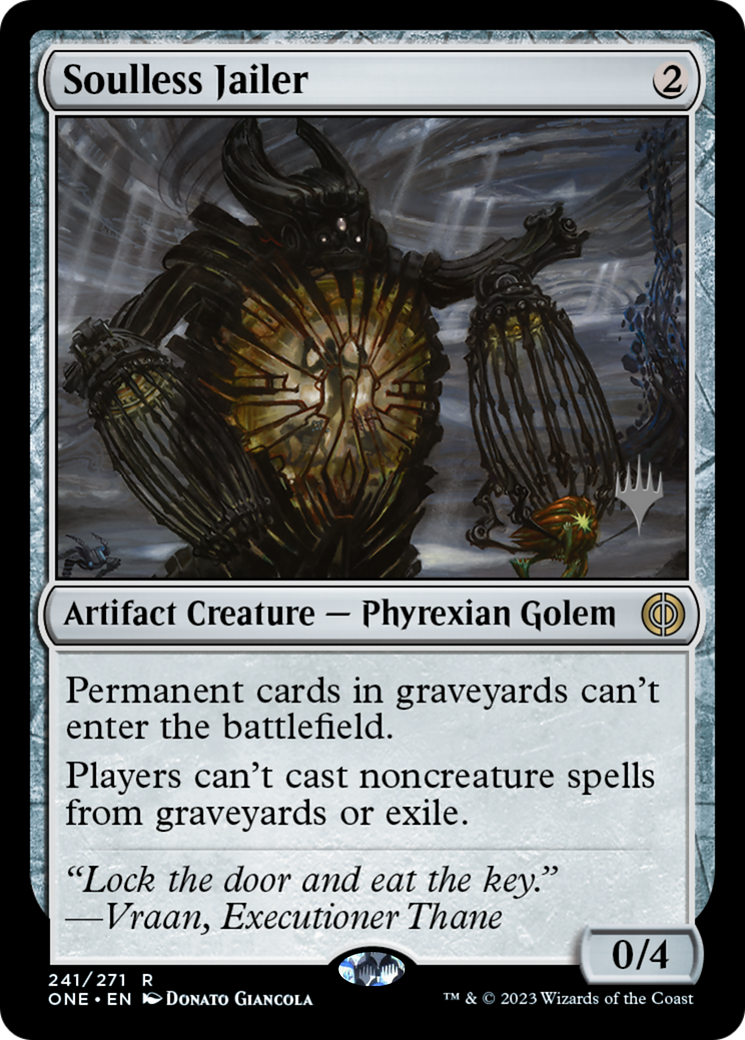 Soulless Jailer (241) Foil - Phyrexia: All Will Be One Promos