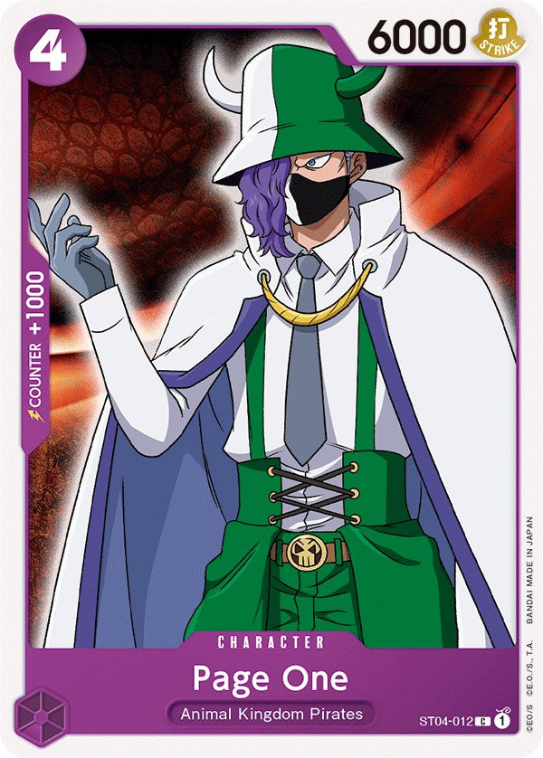 Page One [Starter Deck: Animal Kingdom Pirates] | Silver Goblin