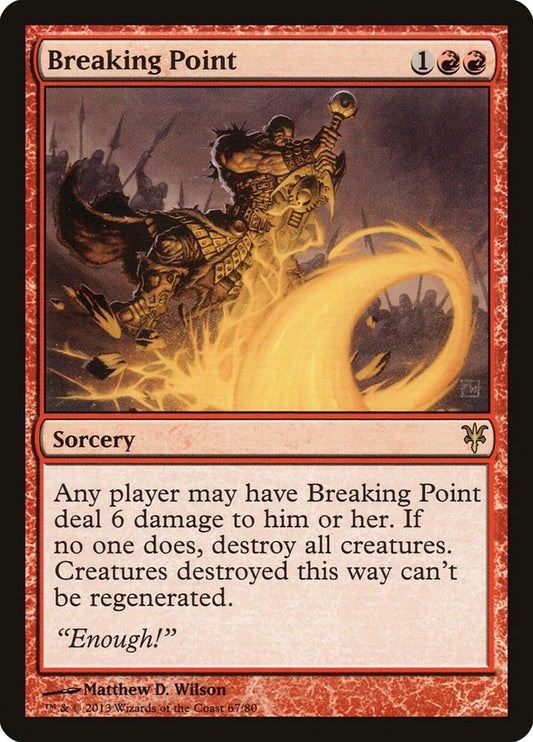 Breaking Point (067) - Duel Decks: Sorin vs. Tibalt