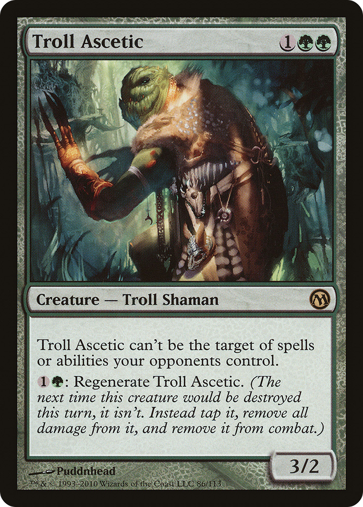 Troll Ascetic (086) - Duels of the Planeswalkers