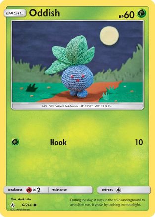 Oddish (6) (6) - SM  Unbroken Bonds