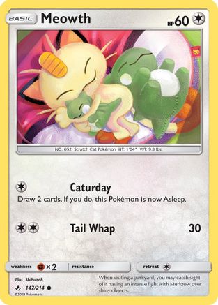 Meowth (147) - SM  Unbroken Bonds