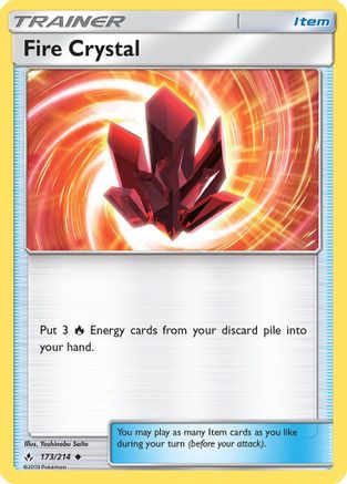 Fire Crystal (173) - SM  Unbroken Bonds
