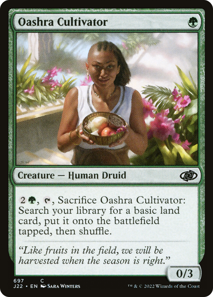 Oashra Cultivator (697) - Jumpstart 2022