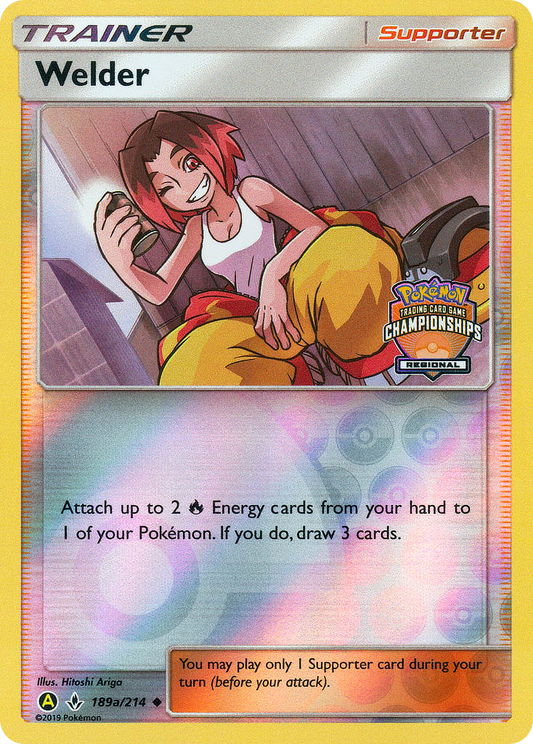 Welder (189a) Reverse Holofoil - Unbroken Bonds