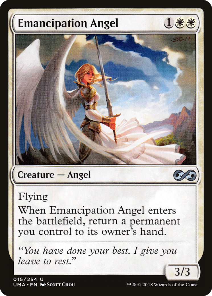 Emancipation Angel (015) Foil - Ultimate Masters