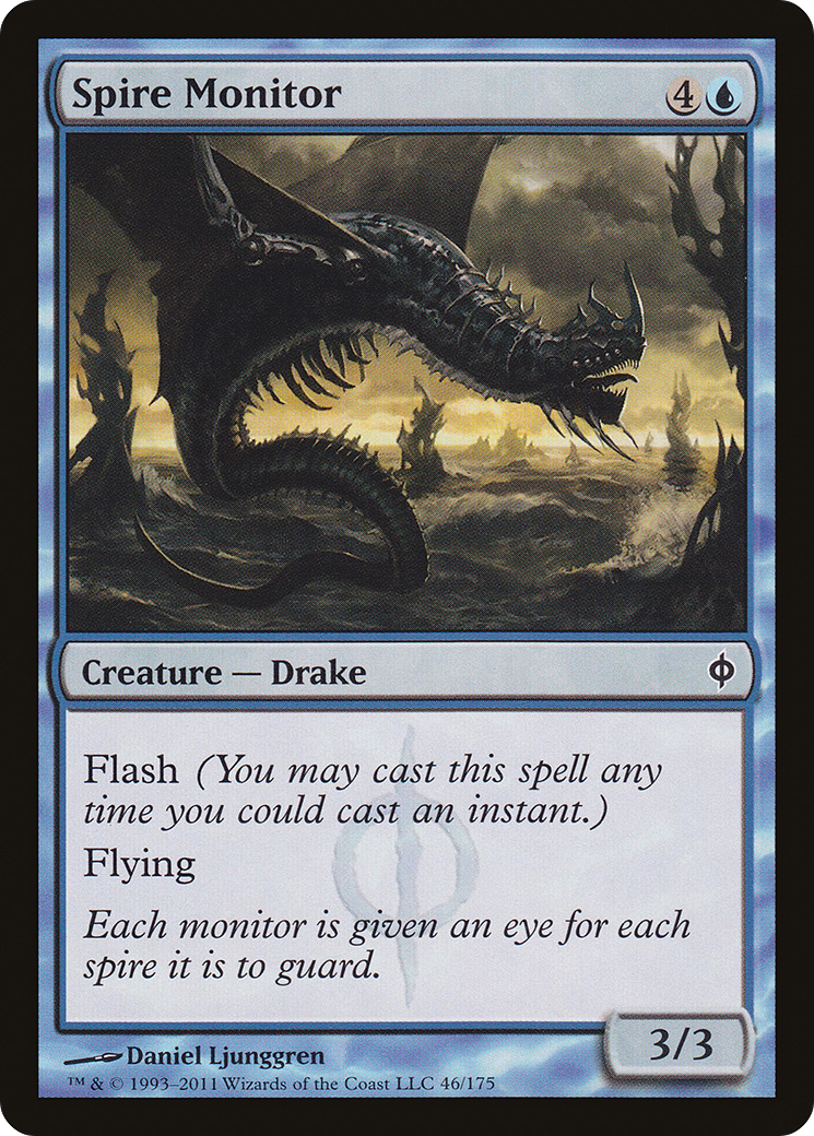 Spire Monitor (046) Foil - New Phyrexia