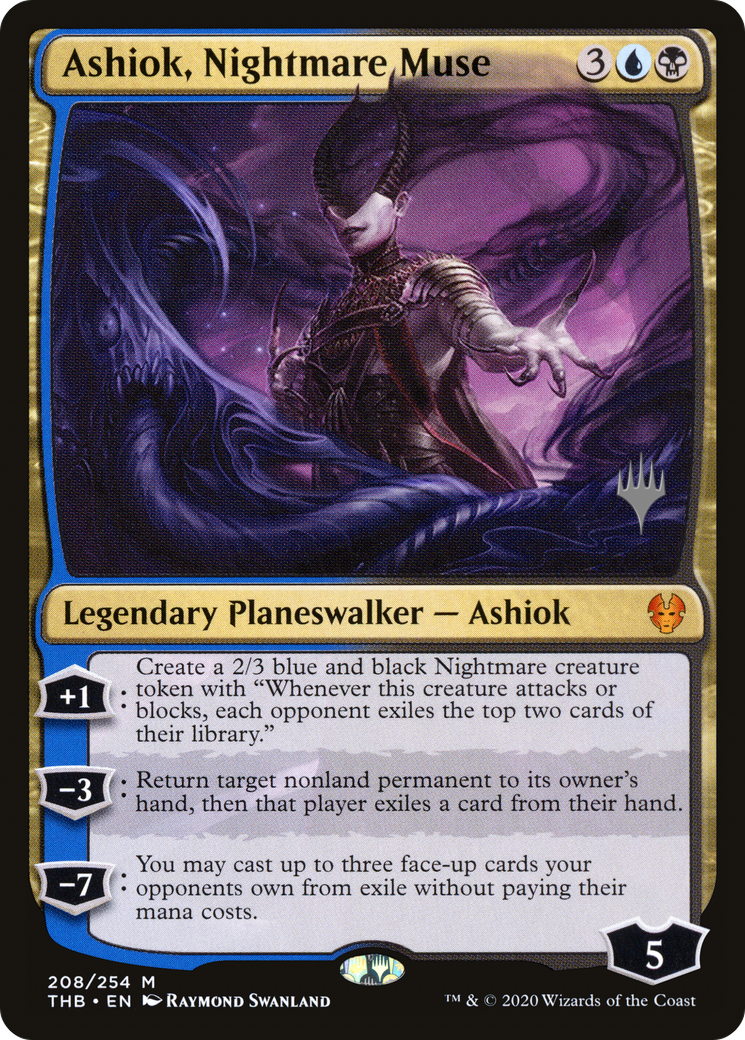 Ashiok, Nightmare Muse (208p) - Theros Beyond Death Promos