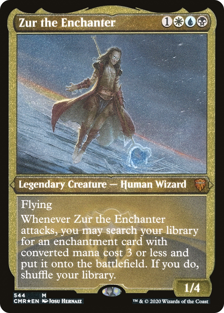 Zur the Enchanter (544) Foil - Commander Legends