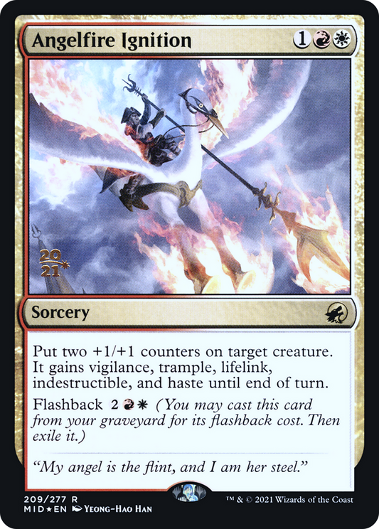 Angelfire Ignition (209) Foil - Innistrad: Midnight Hunt Promos