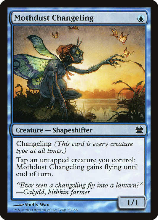 Mothdust Changeling [Modern Masters] Foil