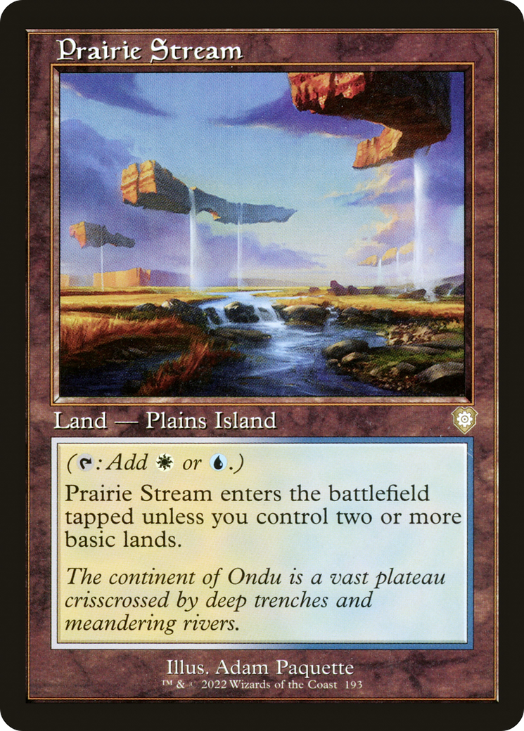 Prairie Stream (Retro) (193) - The Brothers' War Commander