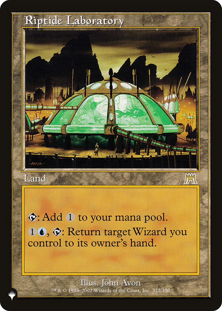 Riptide Laboratory (Retro) (322/350) - The List