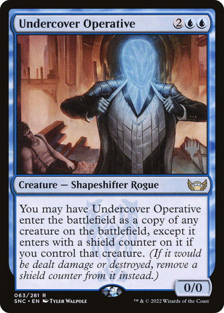 Undercover Operative (Promo Pack) [Streets of New Capenna Promos] | Silver Goblin