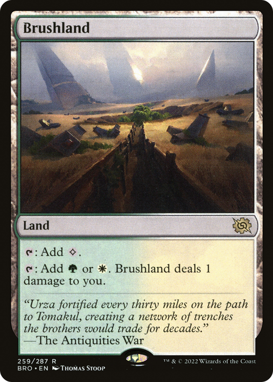 Brushland (259) Foil - The Brothers' War