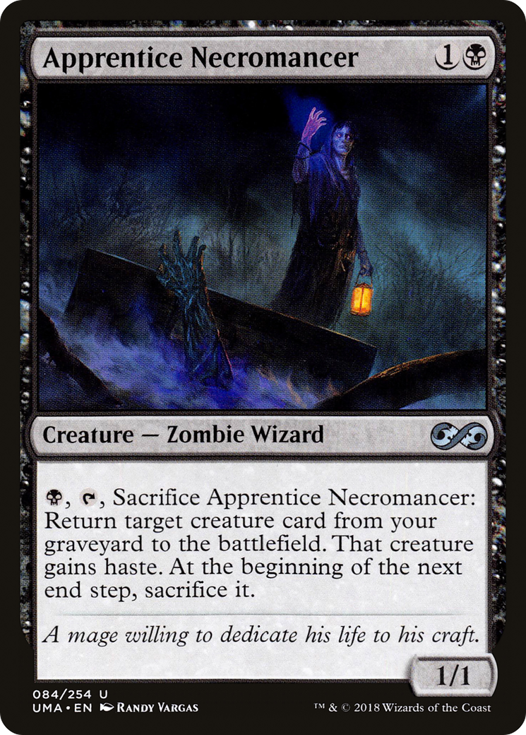 Apprentice Necromancer (084) Foil - Ultimate Masters