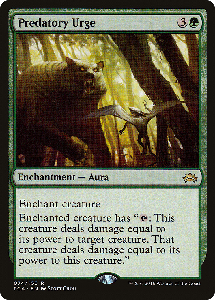 Predatory Urge (074) - Planechase Anthology