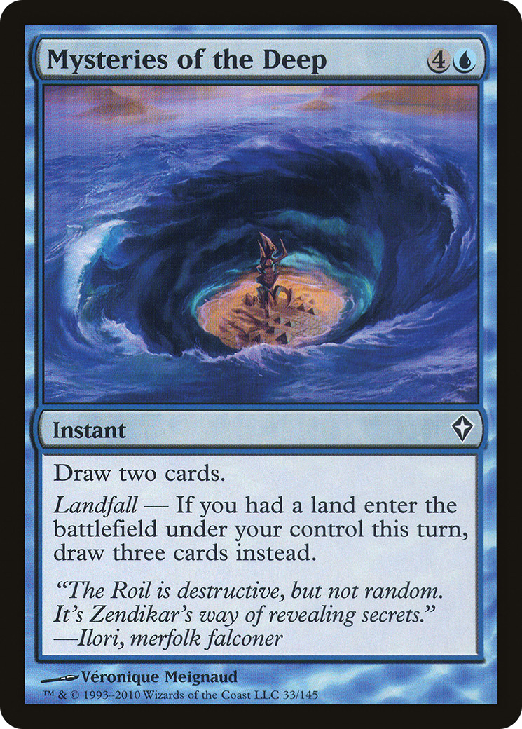 Mysteries of the Deep (033) Foil - Worldwake