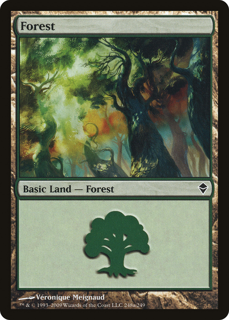 Forest (248a) - Zendikar