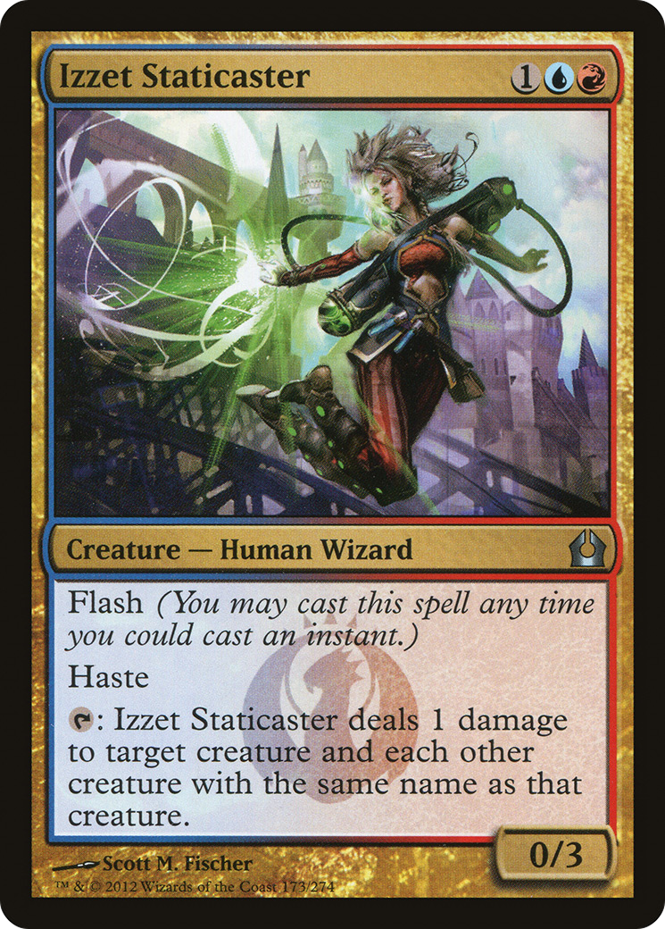 Izzet Staticaster (173) Foil - Return to Ravnica