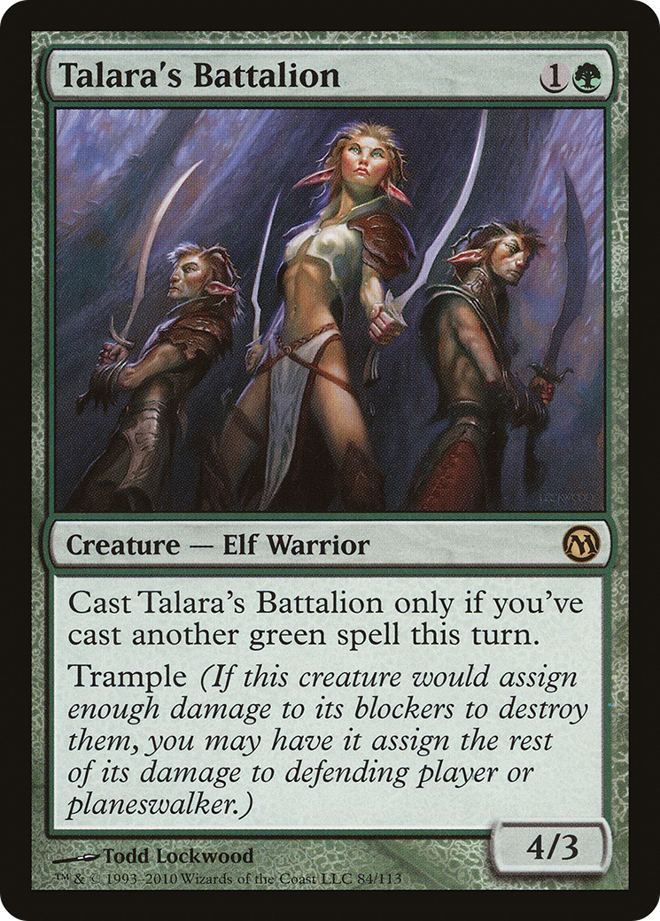 Talara's Battalion (084) - Duels of the Planeswalkers
