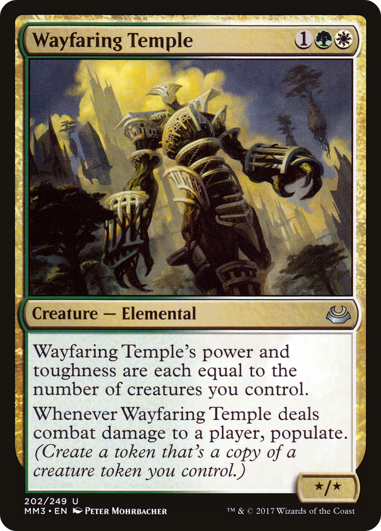 Wayfaring Temple (202) Foil - Modern Masters 2017