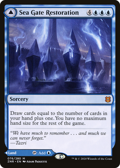 Sea Gate Restoration (076) Foil - Zendikar Rising