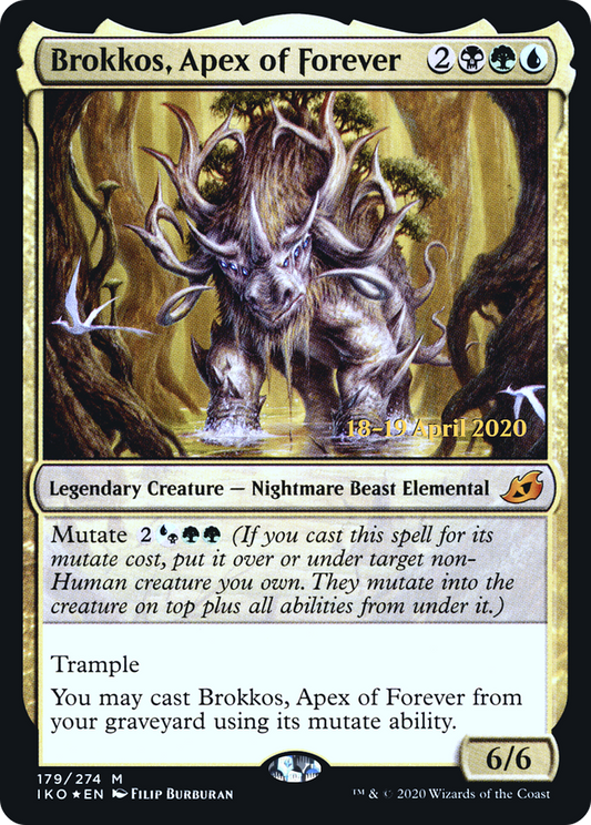 Brokkos, Apex of Forever (179) Foil - Ikoria: Lair of Behemoths Promos