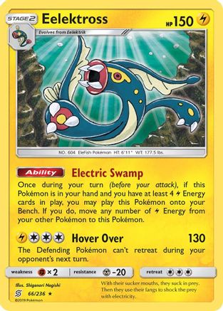 Eelektross (66/236) [Sun & Moon: Unified Minds] Reverse Holofoil
