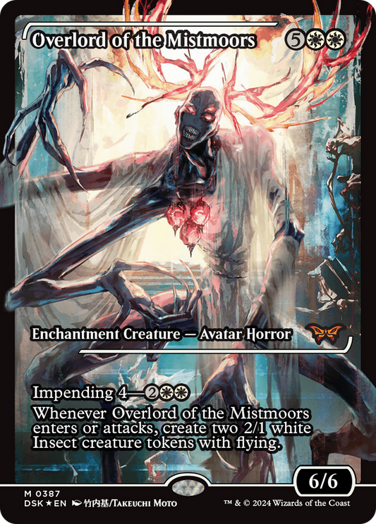 Overlord of the Mistmoors (Japan Showcase) [Duskmourn: House of Horror] Foil