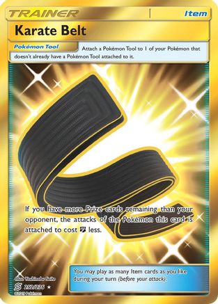 Karate Belt (Secret) (252) Holofoil - SM  Unified Minds
