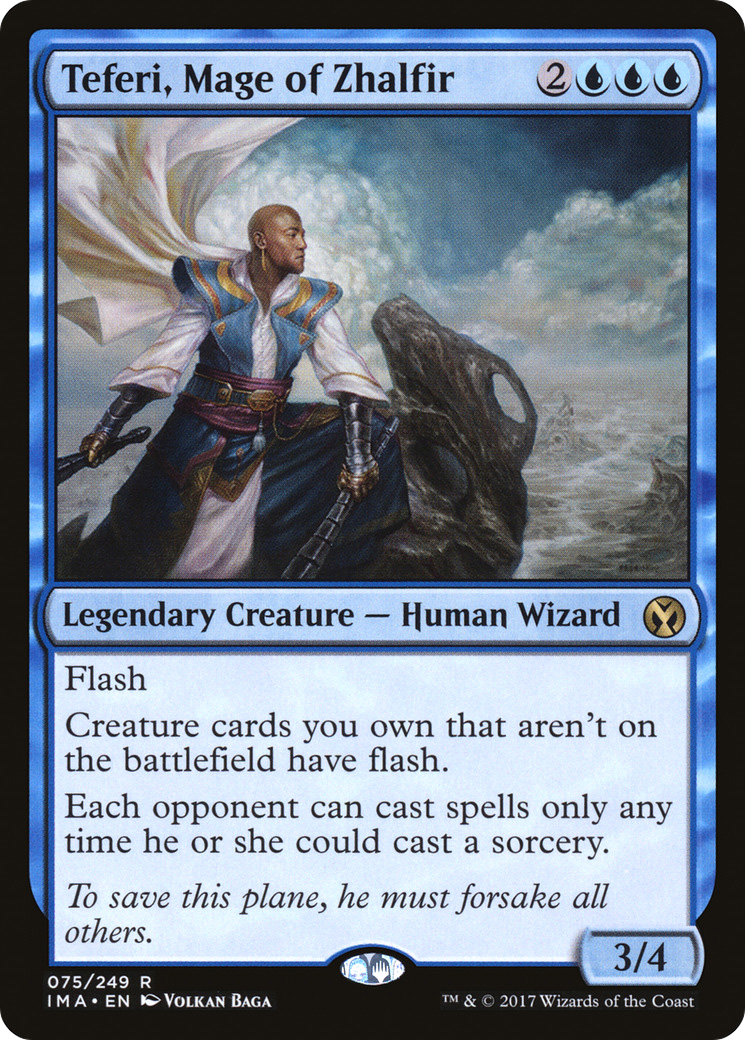 Teferi, Mage of Zhalfir (075) Foil - Iconic Masters