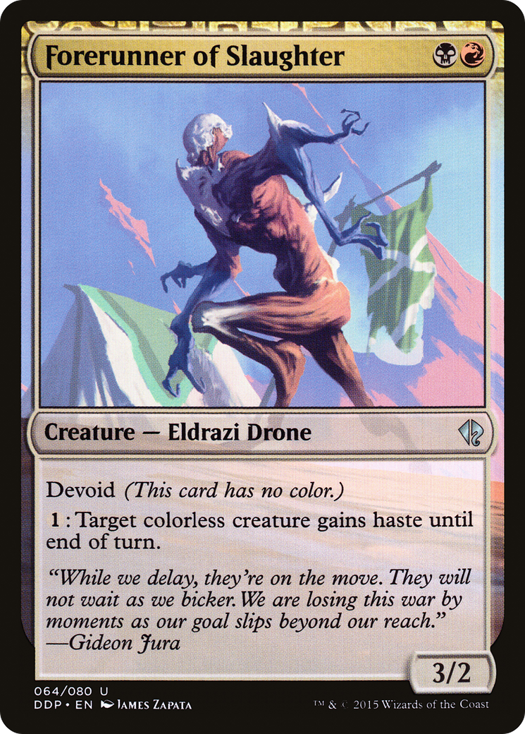 Forerunner of Slaughter (064) - Duel Decks: Zendikar vs. Eldrazi