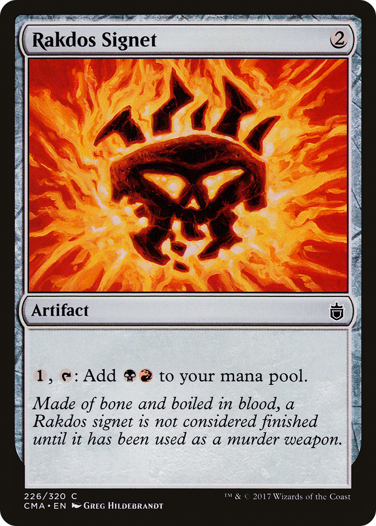 Rakdos Signet (226) - Commander Anthology