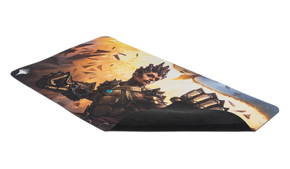 Phyrexia: All Will Be One Commander Playmat Neyali, Suns’ Vanguard-Silver Goblin