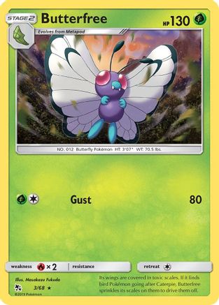Butterfree (3) - Hidden Fates