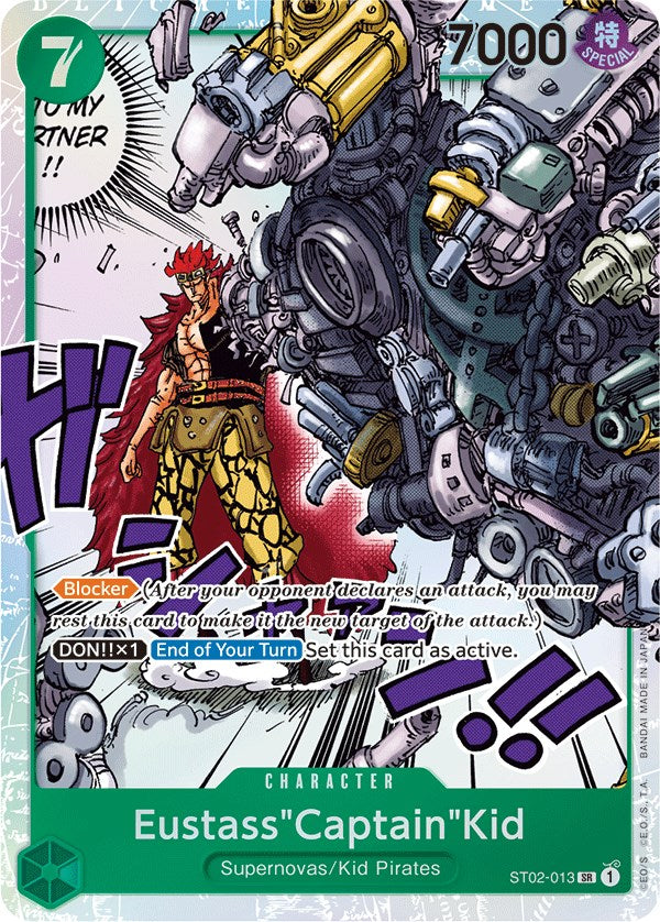 Eustass"Captain"Kid (013) [Starter Deck: Worst Generation] | Silver Goblin