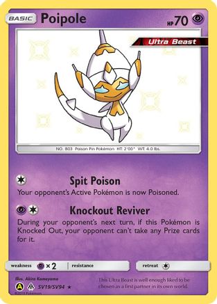 Poipole (SV19) Holofoil - Hidden Fates Shiny Vault