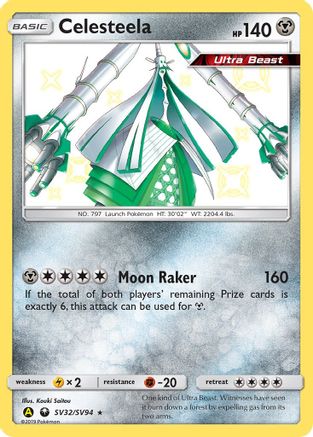 Celesteela (SV32/SV94) [Sun & Moon: Hidden Fates - Shiny Vault] | Silver Goblin