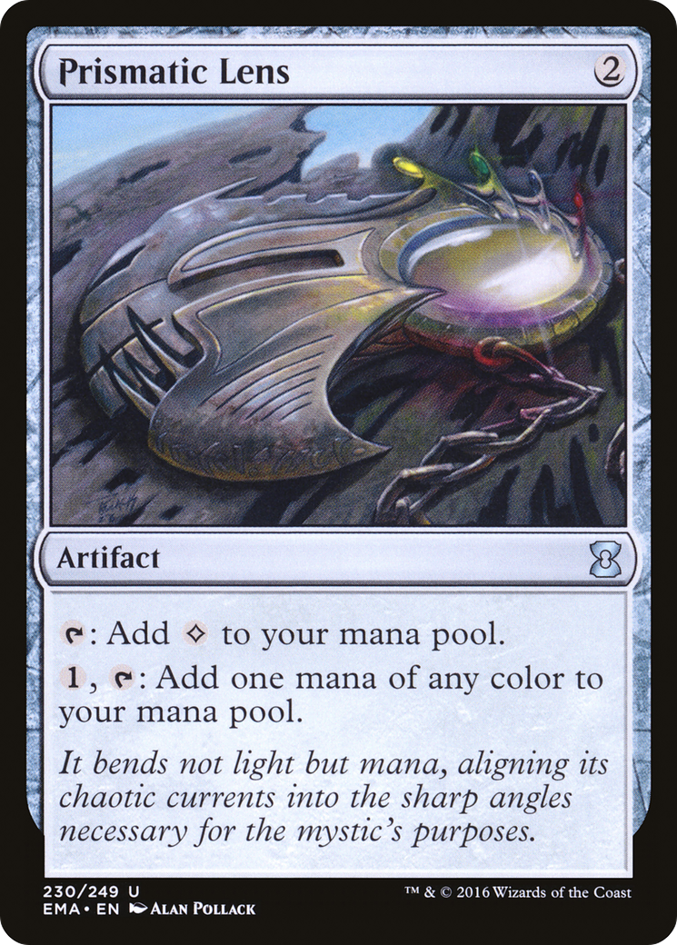 Prismatic Lens (230) Foil - Eternal Masters