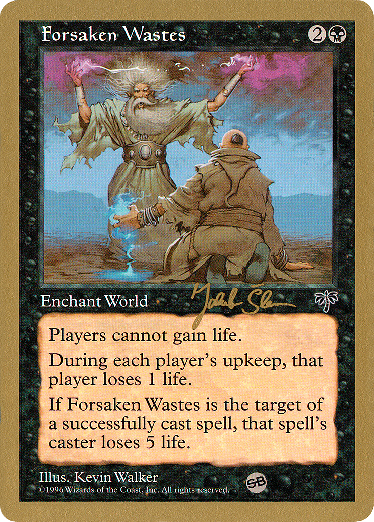 Forsaken Wastes (Retro) (js125sb) - World Championship Decks 1997