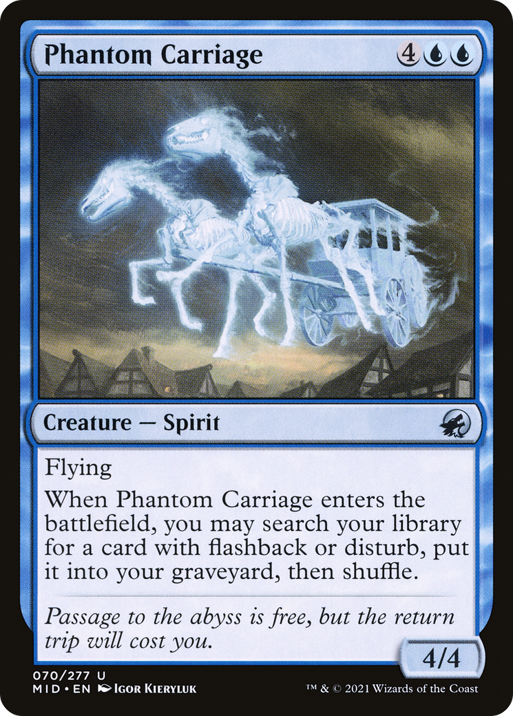 Phantom Carriage (070) - Innistrad: Midnight Hunt
