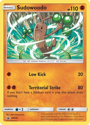 Sudowoodo - SM207 (SM207) Holofoil - SM Promos
