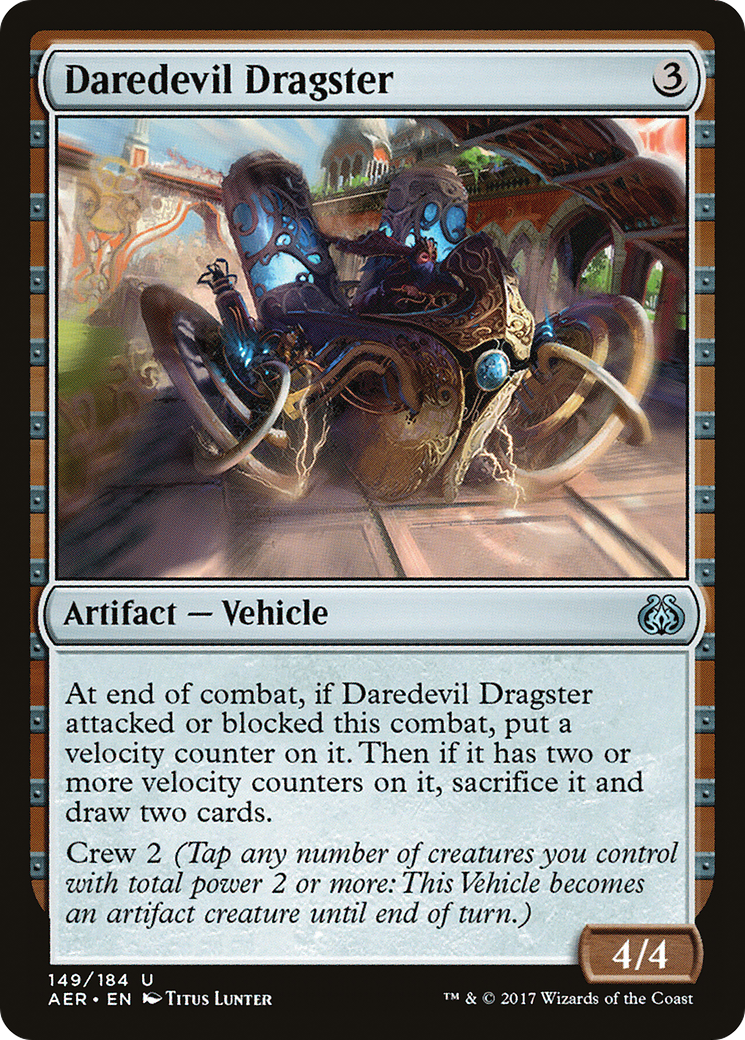 Daredevil Dragster (149) Foil - Aether Revolt